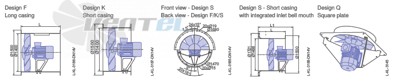Цена Ziehl-abegg DN14V-6DF.K7 Maxvent owlet