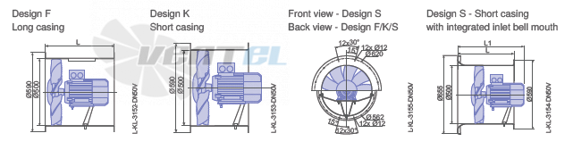 Цена Ziehl-abegg DN50V-2DF.D7 Maxvent owlet