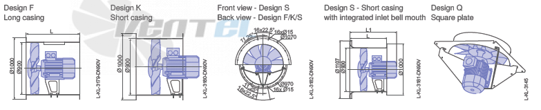 Цена Ziehl-abegg DN90V-6DF.E7 Maxvent owlet
