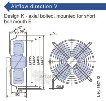 Каталог Ziehl-abegg FB040-4EK.2F.V4S
