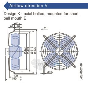 Каталог Ziehl-abegg FB045-VDK.4C.V4P
