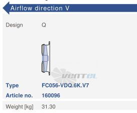 Цена Ziehl-abegg FC056-VDQ.6K.V7