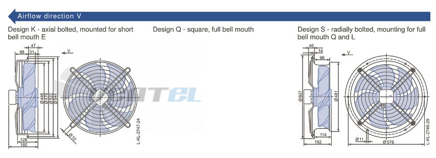 Каталог Ziehl-abegg FN045-6EH.2F.V7P3
