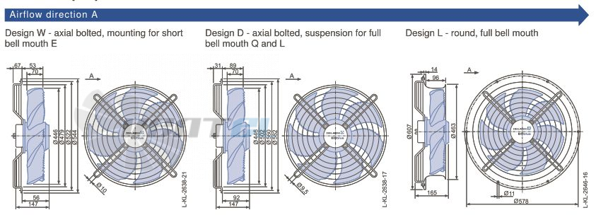 Каталог Ziehl-abegg FN045-6ID.BF.A7P2
