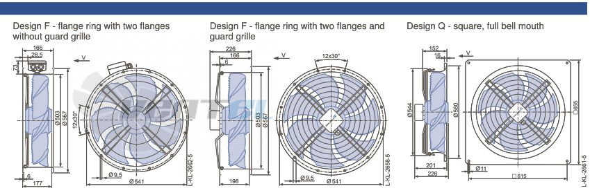 Каталог Ziehl-abegg FN050-4EQ.4I.A7P1