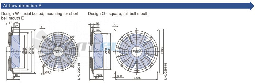 Каталог Ziehl-abegg FN056-ZIK.DC.V5P4