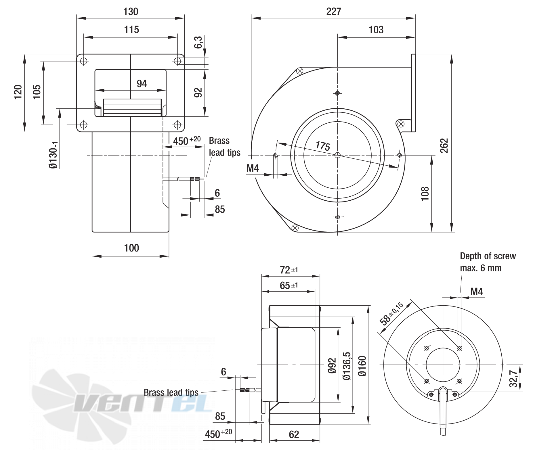 EBMPAPST R1G160-AH39-52 интернет магазин
