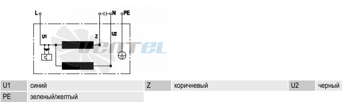 Схема R2E190-RA26-10 подключения