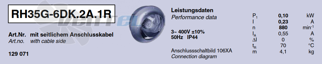 Характеристики Ziehl-abegg RH35G-6DK.2A.1R