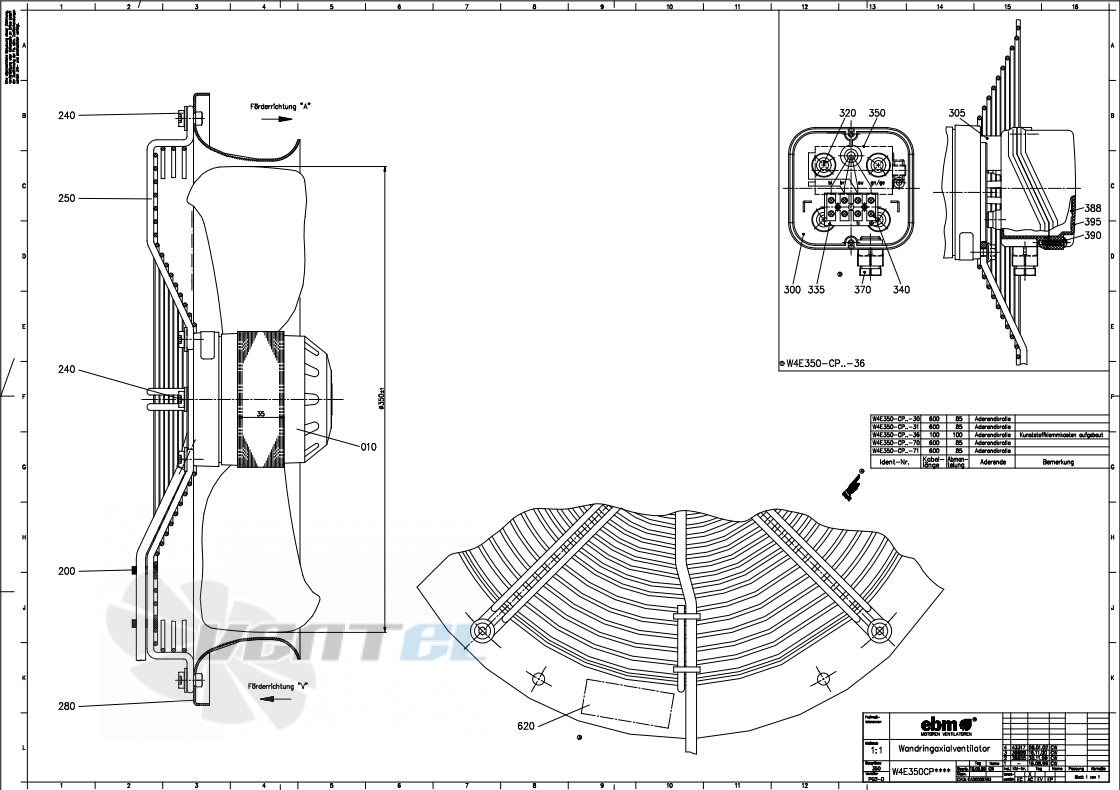 Ebmpapst W4E350-CP06-36 интернет магазин